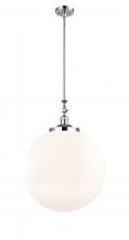 Innovations Lighting 206-PC-G201-18 - Beacon - 1 Light - 18 inch - Polished Chrome - Stem Hung - Mini Pendant