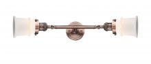 Innovations Lighting 208L-AC-G181S - Canton - 2 Light - 6 inch - Antique Copper - Bath Vanity Light