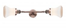 Innovations Lighting 208L-AC-G191 - Bellmont - 2 Light - 6 inch - Antique Copper - Bath Vanity Light