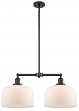 Innovations Lighting 209-OB-G71-L - Bell - 2 Light - 21 inch - Oil Rubbed Bronze - Stem Hung - Island Light