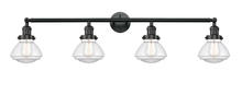 Innovations Lighting 215-BK-G322 - Olean - 4 Light - 43 inch - Matte Black - Bath Vanity Light