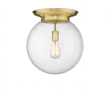 Innovations Lighting 221-1F-SG-G204-14 - Beacon - 1 Light - 14 inch - Satin Gold - Flush Mount