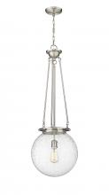 Innovations Lighting 221-1P-SN-G204-14 - Beacon - 1 Light - 14 inch - Satin Nickel - Chain Hung - Pendant