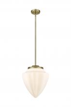 Innovations Lighting 221-1S-AB-G661-12 - Beacon - 1 Light - 16 inch - Antique Brass - Stem Hung - Pendant