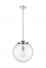 Innovations Lighting 221-1S-PC-G202-14 - Beacon - 1 Light - 16 inch - Polished Chrome - Stem Hung - Pendant