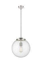 Innovations Lighting 221-1S-PN-G204-14 - Beacon - 1 Light - 16 inch - Polished Nickel - Stem Hung - Pendant