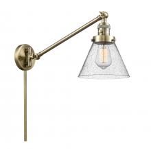 Innovations Lighting 237-AB-G44 - Cone - 1 Light - 8 inch - Antique Brass - Swing Arm