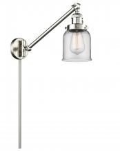 Innovations Lighting 237-SN-G52 - Bell - 1 Light - 8 inch - Brushed Satin Nickel - Swing Arm