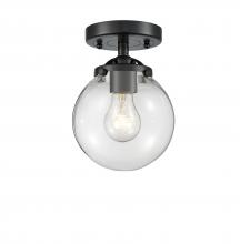  284-1C-OB-G202-6 - Beacon - 1 Light - 6 inch - Oil Rubbed Bronze - Semi-Flush Mount