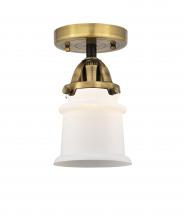 Innovations Lighting 288-1C-BAB-G181S - Canton - 1 Light - 5 inch - Black Antique Brass - Semi-Flush Mount