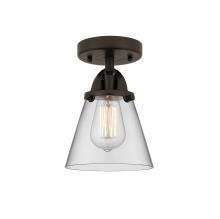 Innovations Lighting 288-1C-OB-G62 - Cone - 1 Light - 6 inch - Oil Rubbed Bronze - Semi-Flush Mount