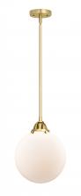 Innovations Lighting 288-1S-SG-G201-10 - Beacon - 1 Light - 10 inch - Satin Gold - Cord hung - Mini Pendant