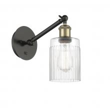 Innovations Lighting 317-1W-BAB-G342 - Hadley - 1 Light - 5 inch - Black Antique Brass - Sconce