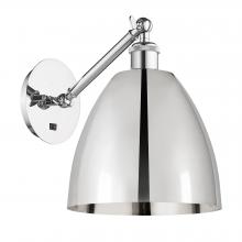 Innovations Lighting 317-1W-PC-MBD-9-PC - Bristol - 1 Light - 9 inch - Polished Chrome - Sconce