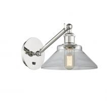 Innovations Lighting 317-1W-PN-G132 - Orwell - 1 Light - 8 inch - Polished Nickel - Sconce