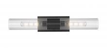 Innovations Lighting 429-2WL-BK-G429-11CL - Empire - 2 Light - 5 inch - Matte Black - Bath Vanity Light