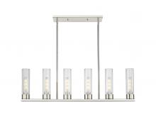 Innovations Lighting 429-6I-PN-G429-8CL - Empire - 6 Light - 44 inch - Polished Nickel - Linear Pendant