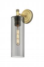  434-1W-BB-G434-12SM - Crown Point - 1 Light - 5 inch - Brushed Brass - Sconce