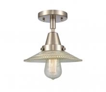 Innovations Lighting 447-1C-SN-G2 - Halophane - 1 Light - 9 inch - Brushed Satin Nickel - Flush Mount