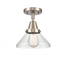 Innovations Lighting 447-1C-SN-G4474 - Caden - 1 Light - 8 inch - Brushed Satin Nickel - Flush Mount