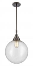 Innovations Lighting 447-1S-OB-G204-12 - Beacon - 1 Light - 12 inch - Oil Rubbed Bronze - Mini Pendant