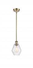 Innovations Lighting 516-1S-AB-G654-6-LED - Cindyrella - 1 Light - 6 inch - Antique Brass - Mini Pendant