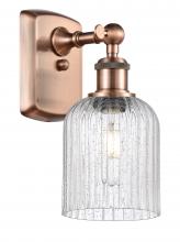 Innovations Lighting 516-1W-AC-G559-5SDY - Bridal Veil - 1 Light - 5 inch - Antique Copper - Sconce