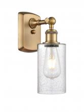 Innovations Lighting 516-1W-BB-G804 - Clymer - 1 Light - 4 inch - Brushed Brass - Sconce