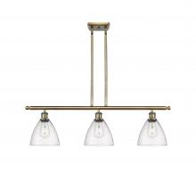 Innovations Lighting 516-3I-AB-GBD-754 - Bristol - 3 Light - 36 inch - Antique Brass - Cord hung - Island Light