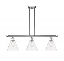  516-3I-SN-GBC-82 - Berkshire - 3 Light - 36 inch - Brushed Satin Nickel - Cord hung - Island Light