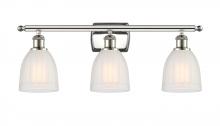 Innovations Lighting 516-3W-PN-G441 - Brookfield - 3 Light - 26 inch - Polished Nickel - Bath Vanity Light