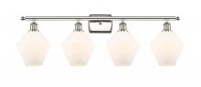 Innovations Lighting 516-4W-PN-G651-8 - Cindyrella - 4 Light - 38 inch - Polished Nickel - Bath Vanity Light