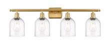 Innovations Lighting 516-4W-SG-G558-6CL - Bella - 4 Light - 36 inch - Satin Gold - Bath Vanity Light