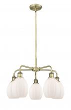 Innovations Lighting 516-5CR-AB-G81 - Eaton - 5 Light - 24 inch - Antique Brass - Chandelier