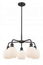  516-5CR-OB-G101 - Belfast - 5 Light - 24 inch - Oil Rubbed Bronze - Chandelier