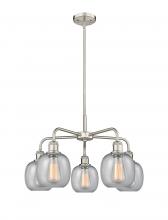 Innovations Lighting 516-5CR-SN-G104 - Belfast - 5 Light - 24 inch - Satin Nickel - Chandelier