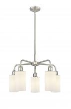 Innovations Lighting 516-5CR-SN-G801 - Clymer - 5 Light - 22 inch - Satin Nickel - Chandelier