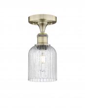 Innovations Lighting 616-1F-AB-G559-5SDY - Bridal Veil - 1 Light - 5 inch - Antique Brass - Semi-Flush Mount