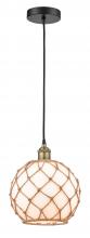 Innovations Lighting 616-1P-BAB-G121-10RB - Edison - 1 Light - 10 inch - Black Antique Brass - Mini Pendant