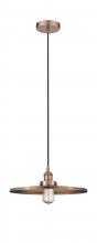 Innovations Lighting 616-1PH-AC-MFR-AC-16 - Appalachian - 1 Light - 16 inch - Antique Copper - Cord hung - Mini Pendant