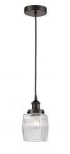 Innovations Lighting 616-1PH-OB-G302 - Colton - 1 Light - 6 inch - Oil Rubbed Bronze - Cord hung - Mini Pendant