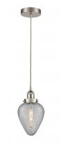 Innovations Lighting 616-1PH-SN-G165 - Geneseo - 1 Light - 7 inch - Satin Nickel - Mini Pendant