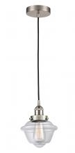 Innovations Lighting 616-1PH-SN-G532 - Oxford - 1 Light - 7 inch - Brushed Satin Nickel - Cord hung - Mini Pendant