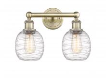 Innovations Lighting 616-2W-AB-G1013 - Belfast - 2 Light - 15 inch - Antique Brass - Bath Vanity Light