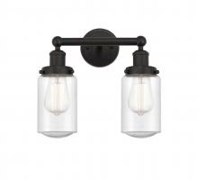 Innovations Lighting 616-2W-OB-G314 - Dover - 2 Light - 14 inch - Oil Rubbed Bronze - Bath Vanity Light