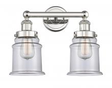 Innovations Lighting 616-2W-PN-G182 - Canton - 2 Light - 15 inch - Polished Nickel - Bath Vanity Light