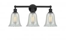 Innovations Lighting 616-3W-BK-G2811 - Hanover - 3 Light - 24 inch - Matte Black - Bath Vanity Light