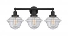 Innovations Lighting 616-3W-BK-G534 - Oxford - 3 Light - 25 inch - Matte Black - Bath Vanity Light