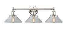 Innovations Lighting 616-3W-PN-G132 - Orwell - 3 Light - 26 inch - Polished Nickel - Bath Vanity Light