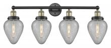  616-4W-BAB-G165 - Geneseo - 4 Light - 34 inch - Black Antique Brass - Bath Vanity Light